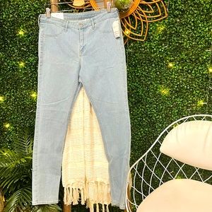 H&M Skinny Ankle Jeans - Light Wash